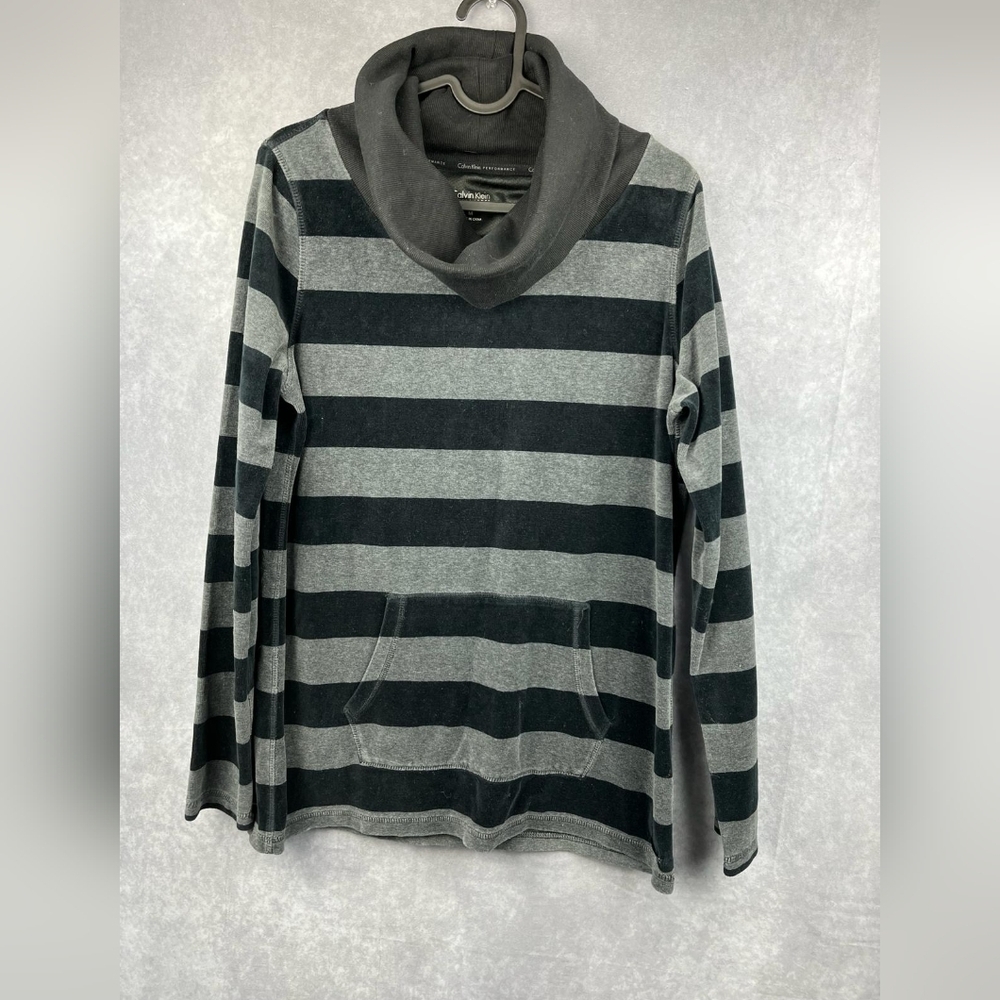 Calvin Klein Performance Long Sleeve Cowl Neck Sweater Women's Size M‎
